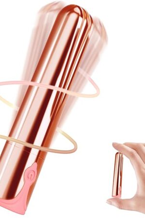 G Spot Small Bullet Vibrator for Women Mini Adult Sex Toys Dildo Lipstick Clitoris Nipple Stimulator Vibrator Fully Waterproof Rechargeable Personal Massager with 10 Vibrating Modes