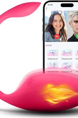 2024 New APP Control Wearable Vibrator Womens Sex Toys, Adult Toys 9 Vibrations & Heating Couples Sex Toys Vibrater, G Spot Clitoral Anal Mini Vibrators Female Sex Toy Sexual Pleasure Tools for Women