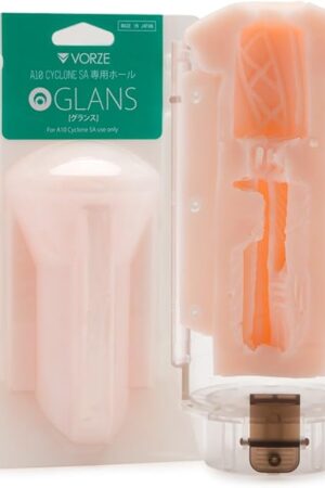 A10 Cyclone SA Inner Sleeve Glans, Male Masturbator Cup, Pocket Pussy with Thick, Elastic & Stretchy Material, Rotation Blowjob Penis Japanese Onahole, Multiple Stimulate When Shallow and Deep