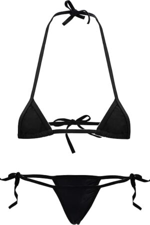 Cute Sexy Anime Lingerie Bra and Panty Set Lolita Cosplay Micro Underwear Suit Kawaii for Women