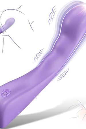 G Spot Vibrator Sex Toys - Clitoral Nipple Stimulator with 10 Powerful Vibrating Modes for Vagina Anal Stimulation, Waterproof Wand Vibrator Silicone Dildo Vibrator, Adult Sex Toys for Women Couples