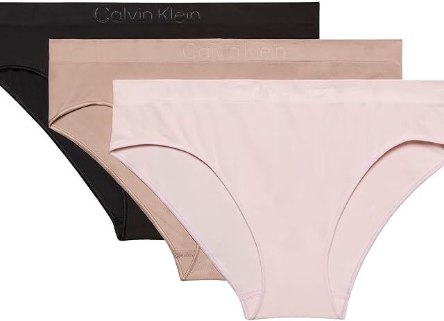 Women's Bonded Flex Seamless 3-Pack Mid Rise Bikini