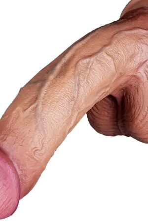 96 Inch Thick Large Reality Dildo with Powerful Suction Cups Soft Liquid Silicone Long Curved Dildo for Anal and Vaginal Play for Men, Women and Gay Group Sex Toys