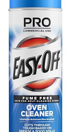 Easy-Off Fume Free Oven Cleaner Spray, Lemon, 24oz, Removes Grease