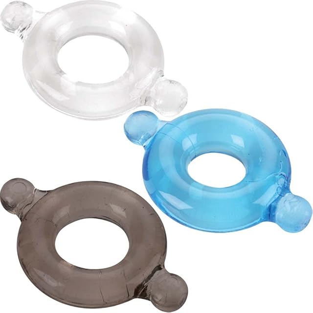 Elastomer C Ring 3 Pk - Blk/blue/clear