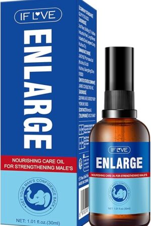 IF L VE Enlarge Oil, Growth Men's Energy Massage Oil, Sexual Enhancement, Strength Enhancement - 30ML