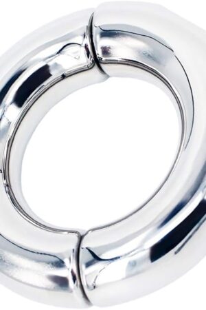 Ball Stretcher Weights, Eastern Delights Heavy Cock Ring Stainless Male Chastity Device (1.18 Inch 6.5 oz)