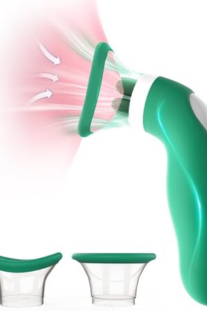 Clitoral Sucking Vibrator Nipple Sex Toy for Women, Adult Sex Toys with 10 Tongue Licking and 2 Suction Mode Female Vibrator for Couples Sex Game Juguetes Sexuales Stimulator Soft Rose Adult Toy&&