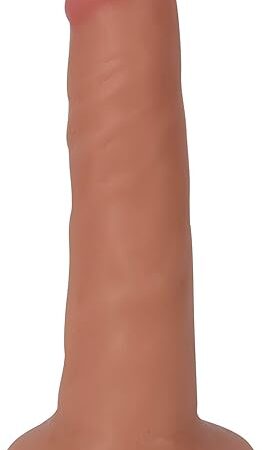 Easy Entry Slim Dildo, Flesh, 6 Inch