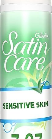 Gillette Satin Care Shaving Gel Sensitive, 7 oz