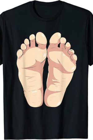 Funny Bare Feet Lovers Foot Fetish T-Shirt