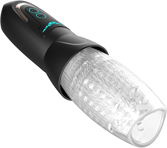 Electric Automatic Penis Enlargement Pump for Men Erection with with 10 Vibration, 8 Thrusting & Rotating Patterns Male Adult Sex Toys Vacuum Sensuality Pump Penis Enlargers & Enhancer Device