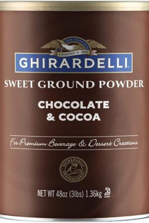 Ghirardelli Sweet Ground Chocolate and Cocoa | 3 lb | Baking & Desserts