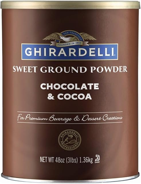 Ghirardelli Sweet Ground Chocolate and Cocoa | 3 lb | Baking & Desserts