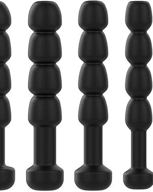 7PCS Silicone Urethral Sound Kit Urethra Masturbation Rod 7PCS Beaded Urethral Plug Set Hollow Catheter Tube Sex Toy for Men Penis Stretcher Trainer