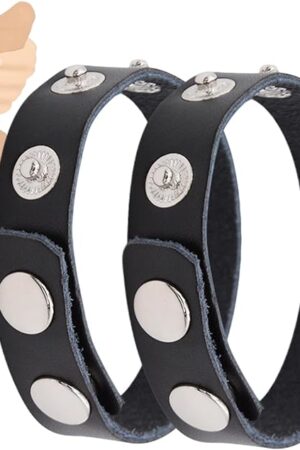 Cock Ring Adjustable Penis Ring Soft Stretchy Male Cock Sexual Stimulation Device with 2 Pcs Cockrings for Erection Enhancing Long Lasting Stronger Adult Sex Toys for Men or Couple Pleasure