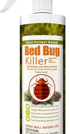 Bed Bug Killer 16 oz EcoVenger by EcoRaider, 100% Kill Efficacy, Bedbugs & Mites, Kills Eggs & The Resistant, Lasting Protection, USDA BIO-Certified, Plant Extract Based & Non-Toxic, Child & Pet Safe
