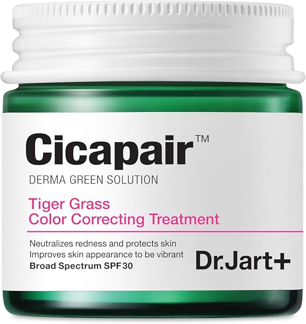 DrJart+ Cicapair Soothing Color Correcting Treatment SPF 30 with Centella Asiatica Extracts | cc cream | Korean Skin Care