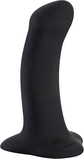 Fun Factory Adult Toys | 'Amor' Suction Cup Dildo & Strap On Adult Sex Toy | Dildo for Women, Men, and Couples (Amor Black)