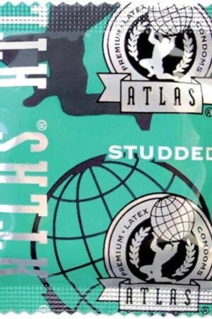 Atlas Studded Condoms 48 Pack
