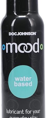 Doc Johnson Mood - Water Based - Lubricant for Your Everyday Play - Safe for Use with All Condoms and Toys - 2 fl. oz. (59ml)