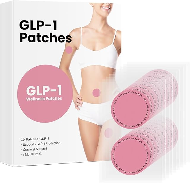 GLP-1 Patches Pure Natural for Women and Men 30 Count S1