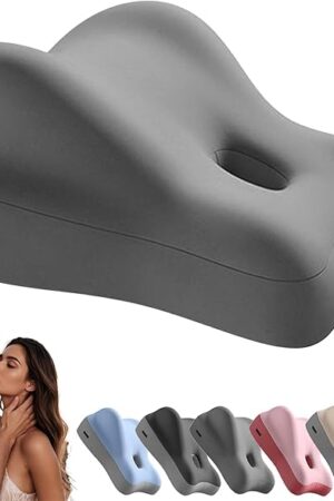 JOYO Butt Cushion for Couples, Couples Pillow for Intimacy, Pillows Memory Foam, Butt Cushion for Couple Pregnancy Pillow Cushions for Bed, Provides Intimacy Support (Grey)