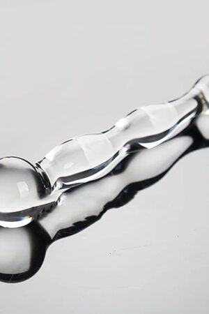 Anal Butt Plug Glass Ball Butt Plug Crystal Dildo Anal Sex Toys Adult Products for Women Men Masturbation