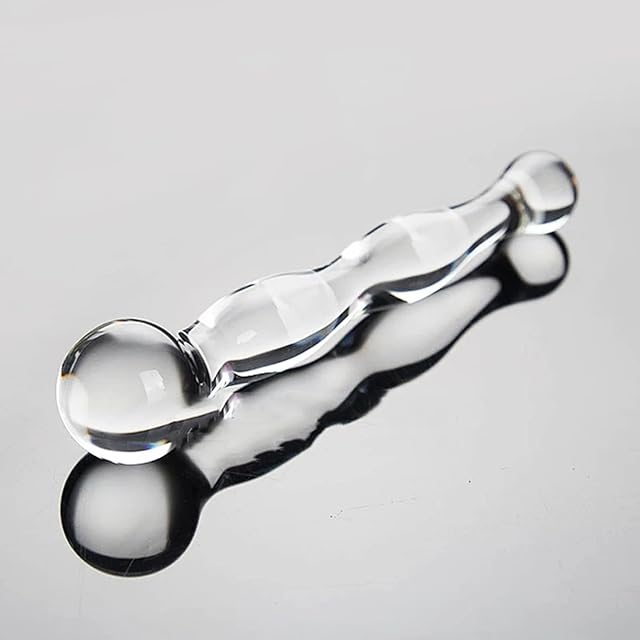 Anal Butt Plug Glass Ball Butt Plug Crystal Dildo Anal Sex Toys Adult Products for Women Men Masturbation