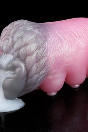 Animal Male Masturbator Cup, Realistic Dual Channel Vagina Textured Tunnel Pocket Pussy Stroker Masturbation Stroker, Blowjob Masturbators Sex Toys for Men