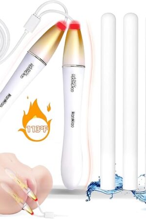 Double Toys Heater Male Masturbators Heating Rods Double Pocket Pussy Warmer Heating Sticks for Sex Doll Anal Vaginal Adult Sex Toy 2 Heater in 1 Cable with 4 Drying rods
