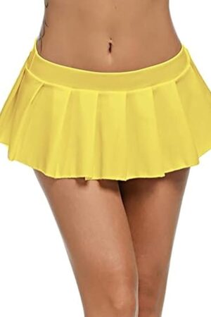 Women's High Waist Workout Gym Shorts Sexy Club Hot Pants Yoga Booty Shorts Dance Skirts
