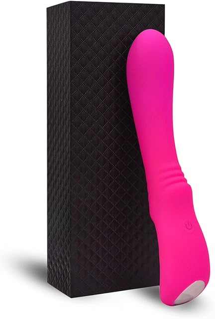 G-Spot Vibrator, Dildo Vibrator with 9 Powerful Vibrations Modes, Rechargeable Quiet Vibrating Powerful Vibrators Adult Sex Toy Gift (Pink)