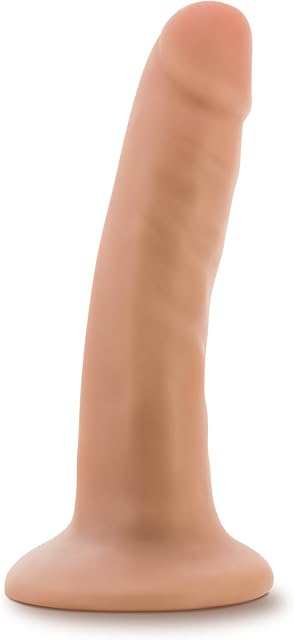 Eden Adult Sex Toys - 55 Inch Realistic Small Dildo for Beginners - Suction Cup & Harness Compatible for Hands-Free Play, Soft Lifelike Penis - G-Spot Anal Pleasure Toy for Women Men Couples - Beige