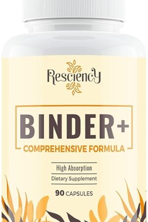 1500 MG Detox Binder Supplement ? Activated Charcoal, Zeolite, Bentonite Clay ? Liver & Gut Detox Cleanse, Toxin Flush, Digestive, Max Absorption, 90 Vegan Capsules