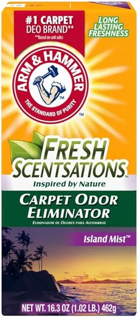 Arm & Hammer Fresh Sensations Island Mist Carpet Odor Eliminator 163 Oz