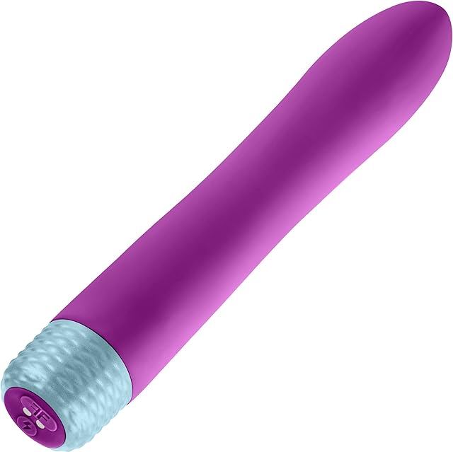 Densa Flexible Long Bullet Vibrator for Women - Female Sex Toys with 8 Vibration Modes & Boost Mode - 100% Waterproof, Magnetic USB Charging, Liquid Silicone, Travel-Friendly Adult Toys (Purple)