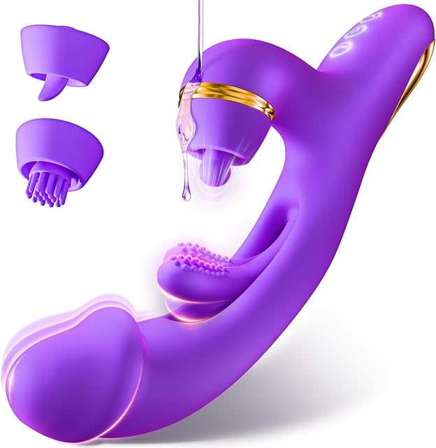 G Spot Vibrator Women Sex Toy, Female Sex Toys Dildo Vibrators with 7 Vibrating & Flapping Patterns, 7 Tapping Adult Toys for Women Dildos Clitoral Vibrator, Adult Sex Toys & Games