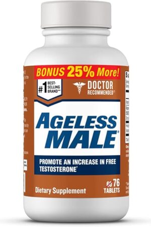 Free Testosterone Booster Supplement for Men, 76 Tablets