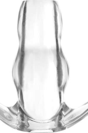 Huge Hollow Tunnel Butt Plug,5.5 inch Crystal Large Anal Expander Beads Sex Toys for Women,Men,Advanced