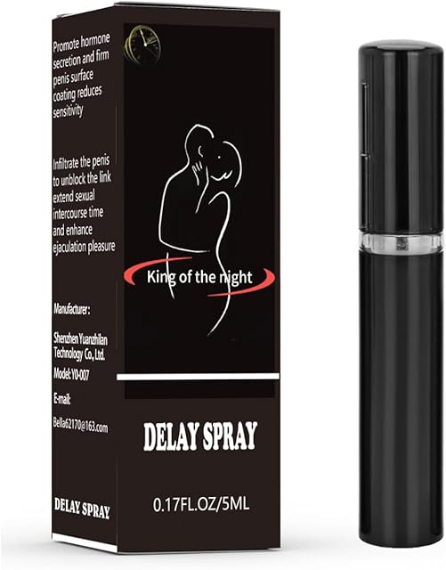 Delay-Spray for Men Sexual-Enhancer for - Men Last Longer in Bed for Men Massage Oil for Sexual Spray Prolonging and Desensitizing Lube for Male