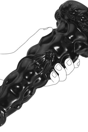 12.4" Unique Super Big Butt Plug Long Anal Plugs with Powerful Suction Base Anus Dildo Beads Opening Trainer Butt Stretcher Prostate Massage, Anal G-Spot Sex Toys for Women Men Advanced Players