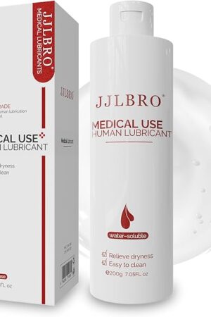 Water-Based Lubricant, Ultra Gentle Personal Lubricant, Unscented Anal Lube Sex Lube for Men, Women and Couples, Safe for Toys, Non-Staining, 7 fl oz