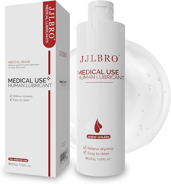 Water-Based Lubricant, Ultra Gentle Personal Lubricant, Unscented Anal Lube Sex Lube for Men, Women and Couples, Safe for Toys, Non-Staining, 7 fl oz