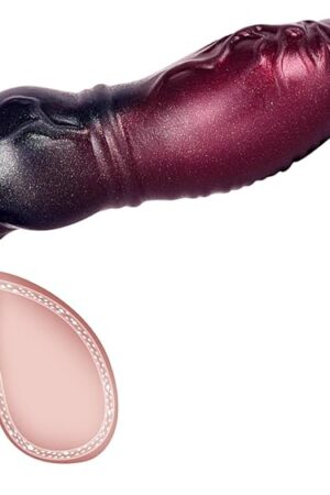 Knot Penis Sleeve Cock Sleeve,Silicone Dildo Sleeve & Cock Ring Penis Extender,Girth Enhancerr Men Sex Toy,4.72 Inches Reusable Male Adult Sex Toy for Men Couples Play