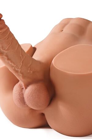 108LB Male Sex Doll with Flexible Dildo, Isskis Realistic Sex Dolls 68in Huge Cock for Female Masturbation, Tight Anal Butt for Gay Sex Toys, Unisex Masturbator Sex Doll for Women Men Couple Sex Toy