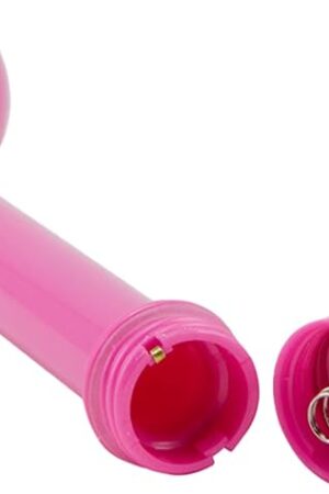 Adam & Eve G GASM Delight G Spot Vibe, Curved Personal Vibrator with Adjustable Vibrations, Targeted G Spot & Prostate Stimulation, Waterproof, 7 Inch, Twist Dial Control, 2 AA Batteries Required