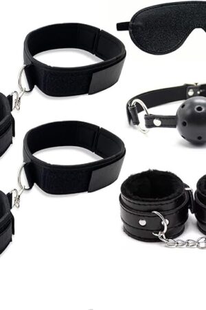 Hand Cuffs Set Couple Handcuffs Fuzzy Handcuffs Fluffy Handcuffs Plush Thickening Handcuffs
