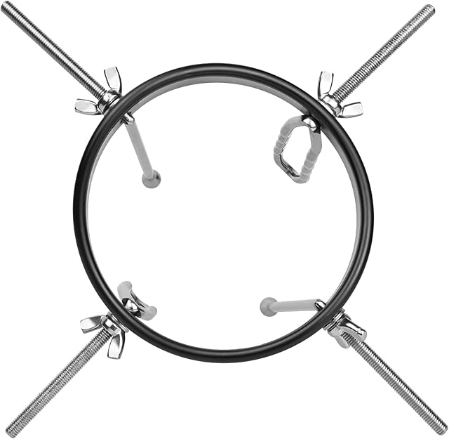 FST Round Anal Dilator Vaginal Dilator Enlargement Voyeur Masturbation Sex Toys BDSM Enema Cleaning Dilator Stainless Steel + Resin