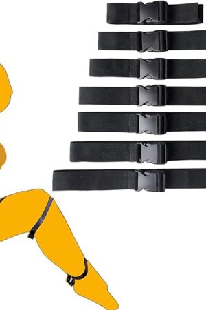 7 Pcs Set Adjustable Bondage Rope for Adult Play, BDSM Bondage Straps for Women, Sex Toys Restraints Bundle for Extreme Love, SM Sex Toys for Couples Flirt Play Fetish Cosplay